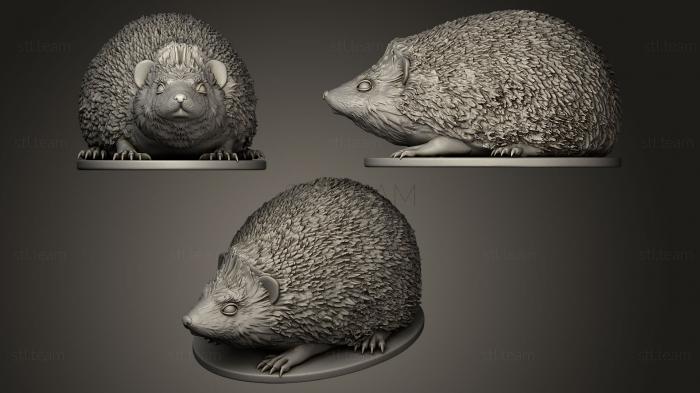 Статуэтки животных Hedgehog on plinth